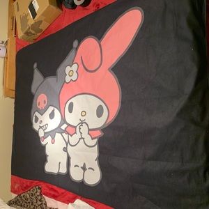Kuromi and MyMelody Tapestry
